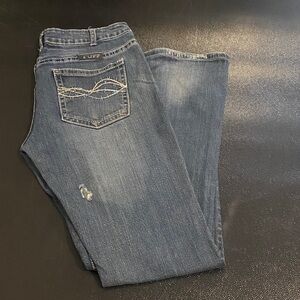 Cowgirl Tuff Women's Classic Blue Boot Cut Jeans